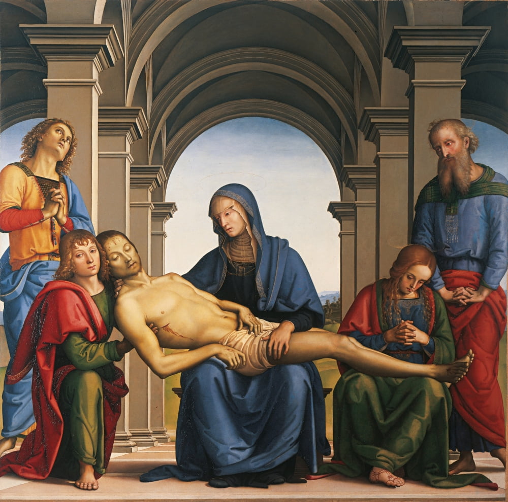 Piet (Lamentation Over The Dead Christ) Canvas Art - (24 x 18)