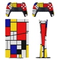 thumbnail image 1 of Piet Mondrian Abstract Art PS5/PS5 Pro/PS5 Slim Digital Disc Skin Sticker For Console And Controller Skins, 1 of 7