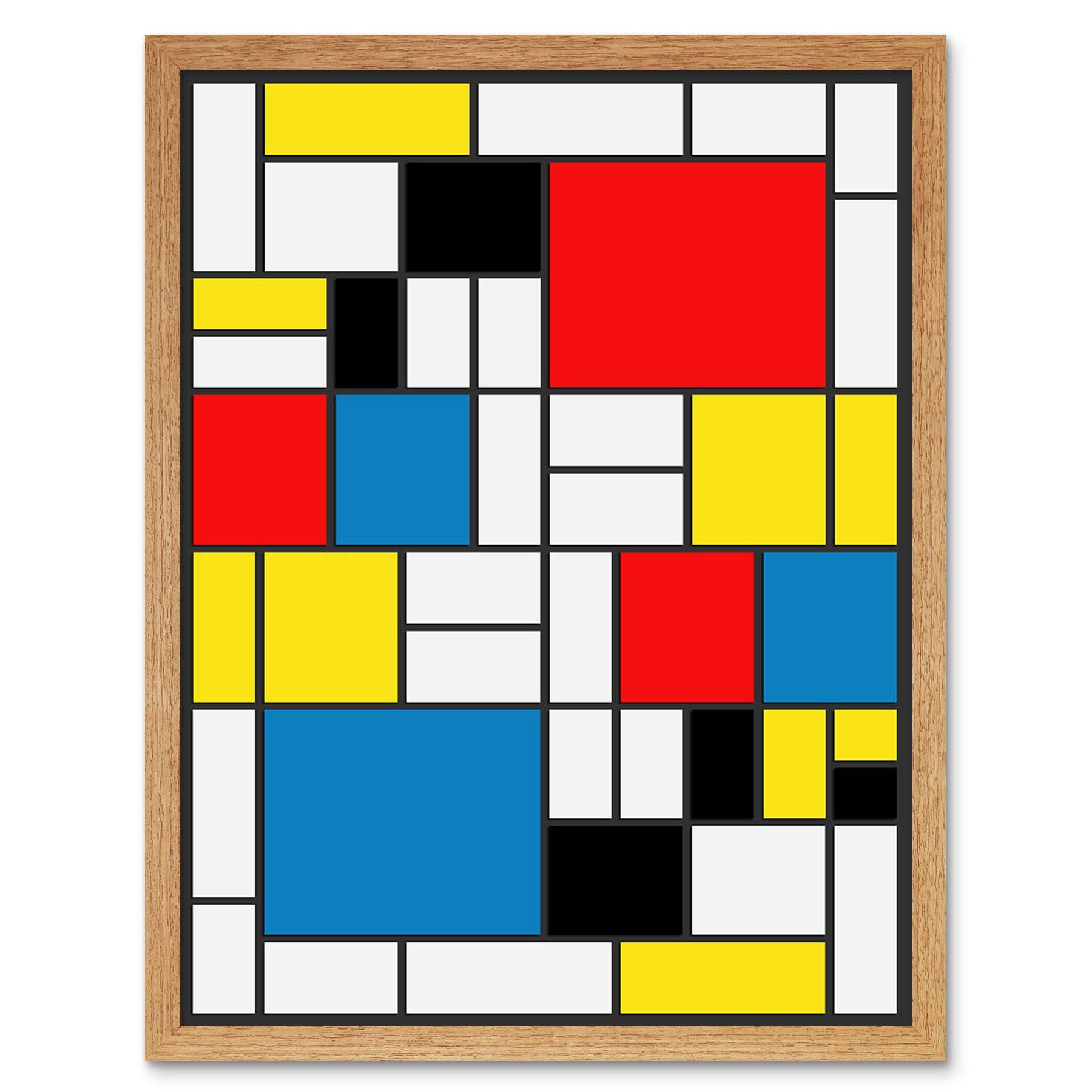 アート・デザイン・音楽 Mondrian Piet Mondrian Composition with Red Blue and Yellow 1930 Abstract