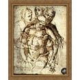 thumbnail image 1 of Pieta 28x36 Large Gold Ornate Wood Framed Canvas Art by Andrea Mantegna, 1 of 2
