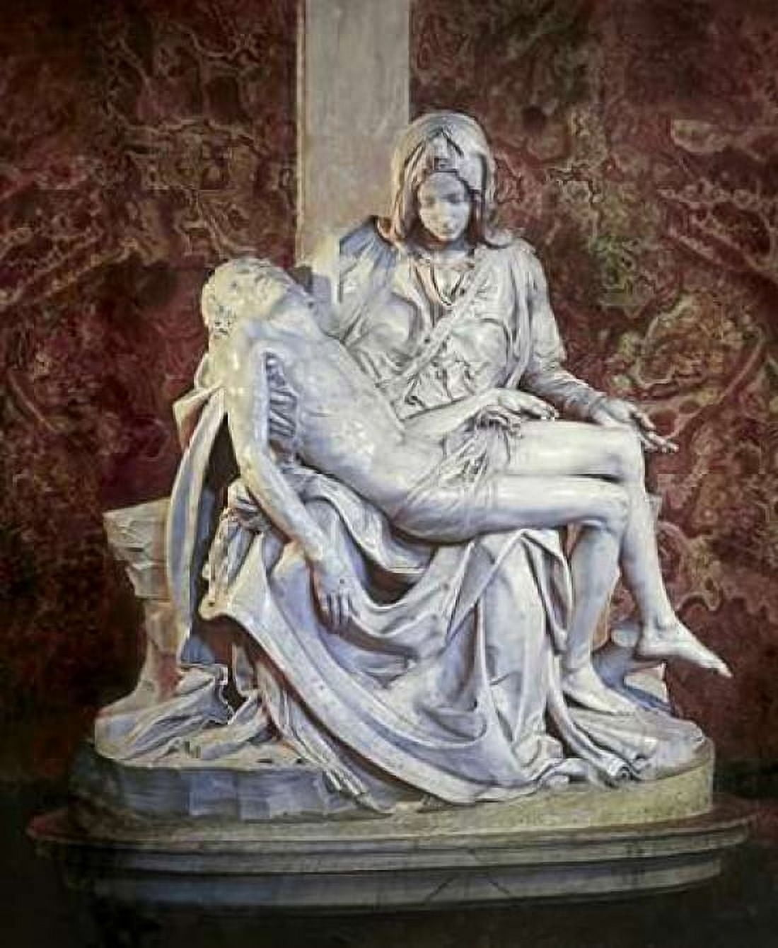 Pieta Canvas Art - Michelangelo (20 x 24)