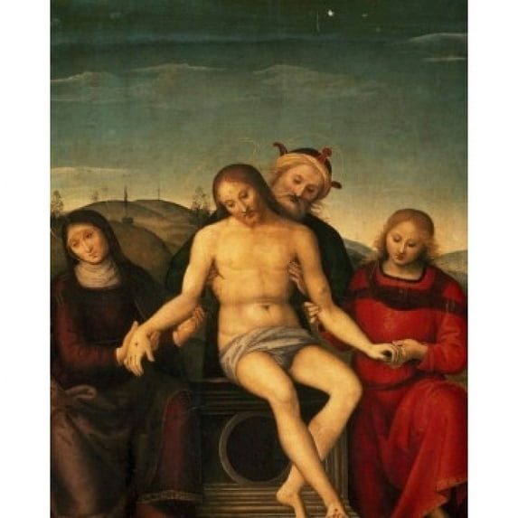 Pieta Pietro Perugino Pushkin Museum of Fine Arts Moscow Poster Print