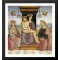 thumbnail image 1 of Pieta between St. John and Mary Magdalene 28x30 Large Black Wood Framed Print Art by Pietro Perugino, 1 of 2
