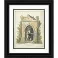 thumbnail image 1 of Pieter Bartholomeusz. Barbiers 15x18 Black Ornate Wood Framed Double Matted Museum Art Print Titled - Hermit for a Stone Chapel (C. 1782 - C. 1837), 1 of 5