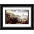 thumbnail image 1 of Pieter Bruegel the Elder 2x Matted 24x20 Black Ornate Framed Art Print 'Landscape with the Flight into Egypt', 1 of 2