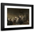 thumbnail image 1 of Pieter Codde 14x12 Black Modern Framed Museum Art Print Titled - Gallant Company (1633), 1 of 5