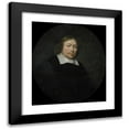 thumbnail image 1 of Pieter Van Der Werff 15x17 Black Modern Framed Museum Art Print Titled - Portrait of Gerard Van Bergen, Director of the Rotterdam Chamber of the Dutch East India Company, Elected 1653 (1695, 1 of 5