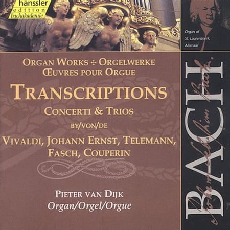 Pieter Van Dijk - Transcriptions: Not a Note from Bach - Music & Performance - CD