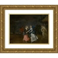 thumbnail image 1 of Pieter van Bleeck 14x11 Gold Ornate Wood Frame and Double Matted Museum Art Print Titled - Mrs. Cibber as Cordelia, 1 of 4