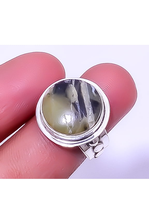 Pietersite Designer Gemstone 925 Sterling Silver Handmade Artisan Ring s.7.5 A38, Beautiful Jewelry For Woman, New Year Sale, Valentin's Day Gift
