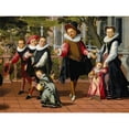 thumbnail image 1 of Pietersz Rich Children Poor Parents Extra Large XL Wall Art Poster Print, 1 of 3