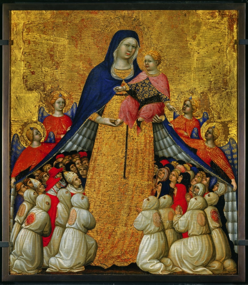 Pietro Di Domenico Da Montepulciano (Known From 1418 To 1422) Canvas Art - (18 x 24)