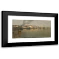 thumbnail image 1 of Pietro Fragiacomo 24x14 Black Modern Framed Museum Art Print Titled - Venice ('From Sole E Luna') (1908), 1 of 1