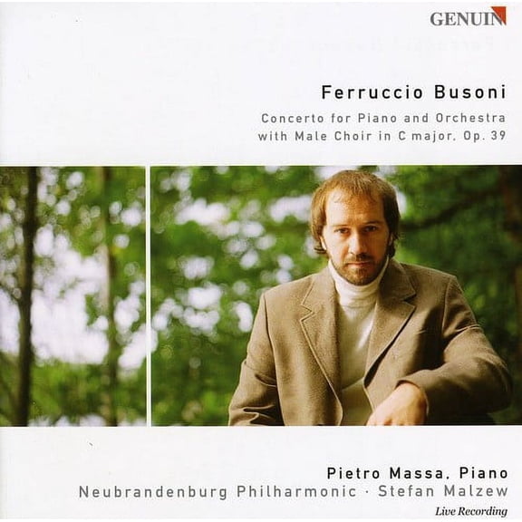 Pietro Massa - Concerto for Piano & Orchestra with Men's Chorus - Music & Performance - CD