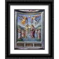 thumbnail image 1 of Pietro Perugino 2x Matted 20x24 Black Ornate Framed Art Print 'Baptism of Jesus', 1 of 2