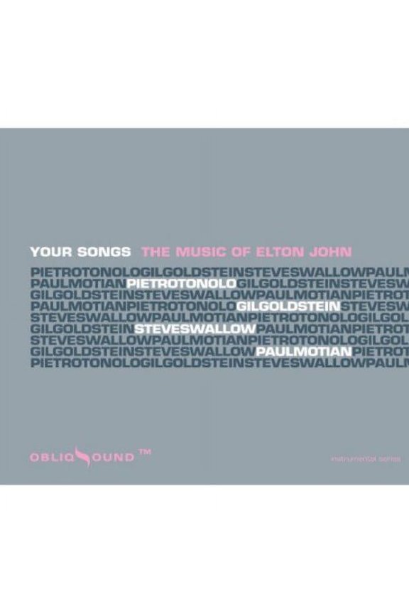 Pietro Tonolo - Your Songs: The Music Of Elton John - Music & Performance - CD