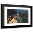 thumbnail image 1 of Pietro da Cortona 14x11 Black Modern Framed Museum Art Print Titled - Madonna with the Child, Saint Catherine and Saint John (Between 1610 and 1620), 1 of 5