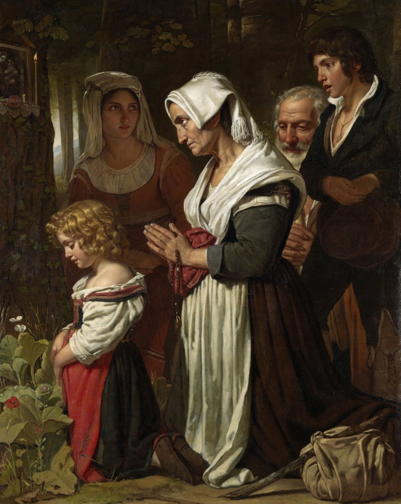 Piety Canvas Art - (18 x 24)