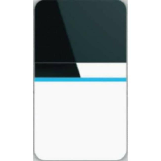 Piezo Black & White Plastic Wireless Door Bell