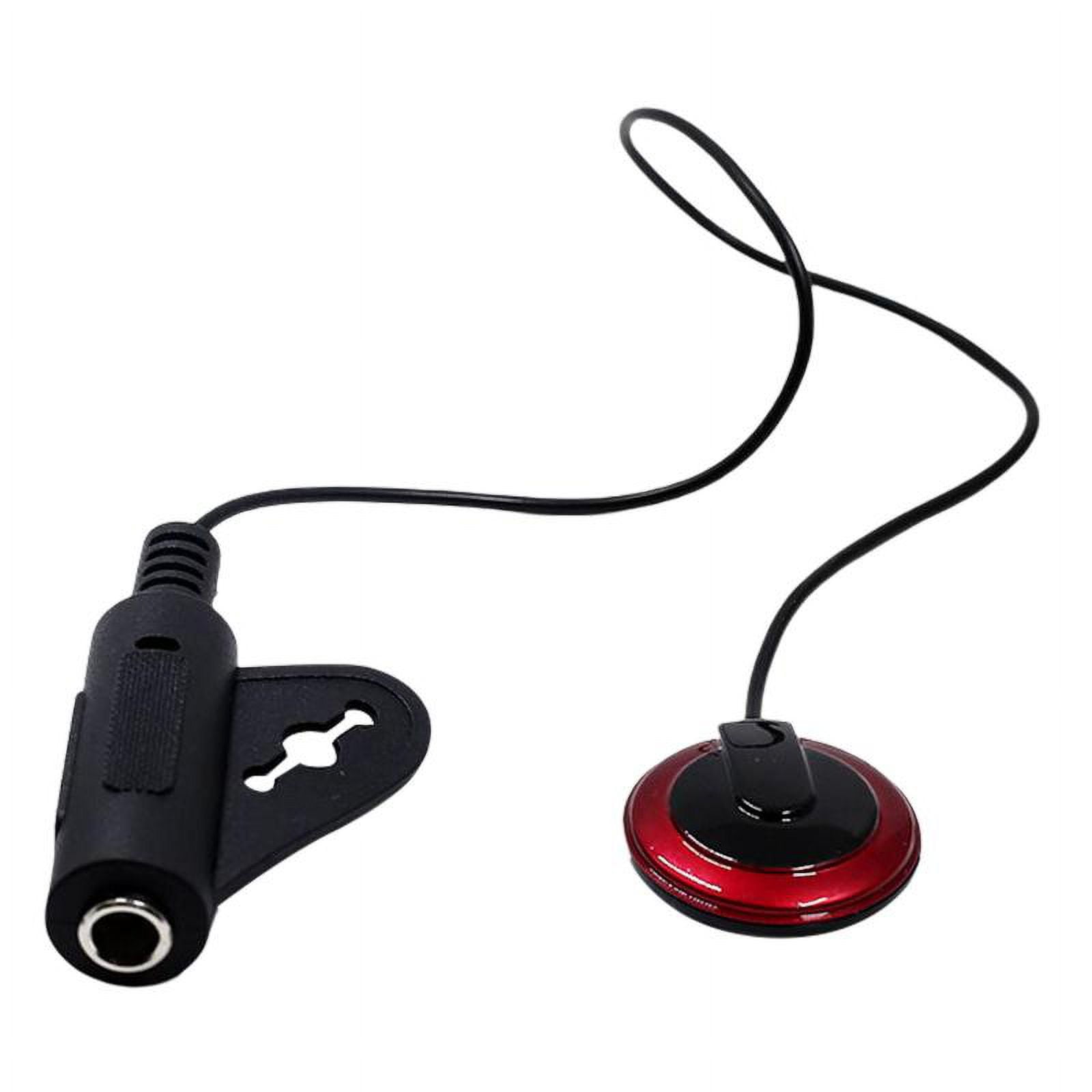 Piezo Contact Microphone Pickup with 11.81'' Cable for Guitar Violin