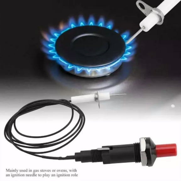 Piezo Igniter With Spark Ignition Electrode Gas Fireplace Gas Oven Gas Heater