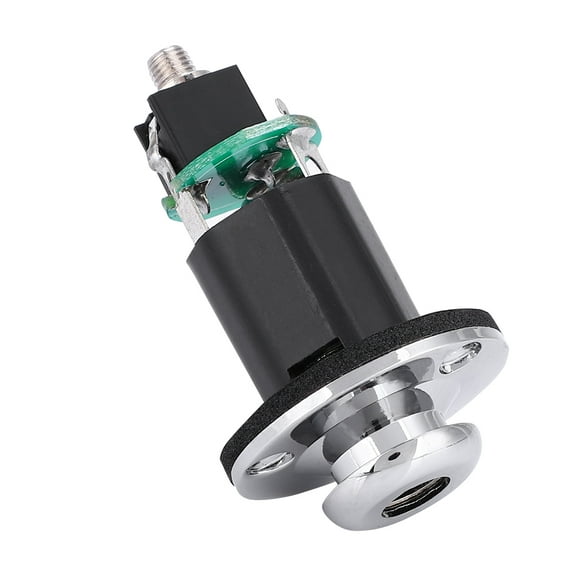 Piezo Pickup Jack, Stable Current Not Easy To Damage Audio Fine Workmanship for Repair Master Instrument Lovers DIY Luthiers