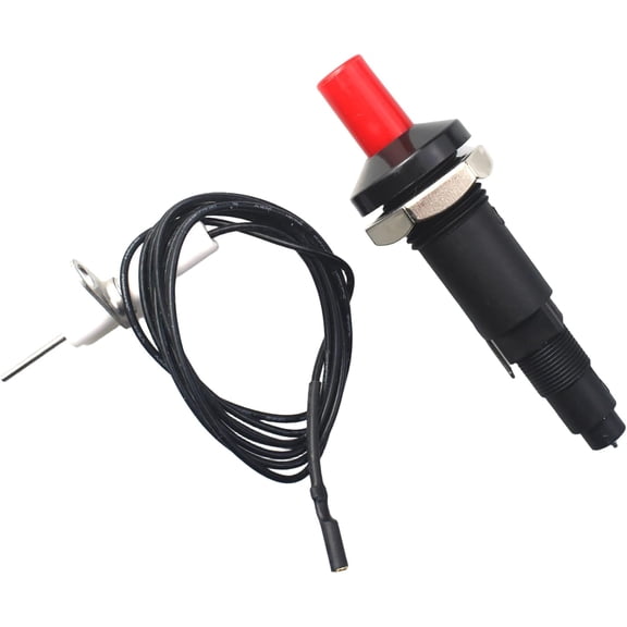 Piezo Spark Ignition Set Propane Push Button/Gas Heater One Outlet Piezo Igniter for Gas Fireplace Oven Heater Kitchen lgniter