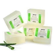 Pifito Aloe Vera Melt and Pour Soap Base (5 lb) │ Bulk Premium 100% Natural Glycerin Soap Base │ Luxurious Soap Making Supplies