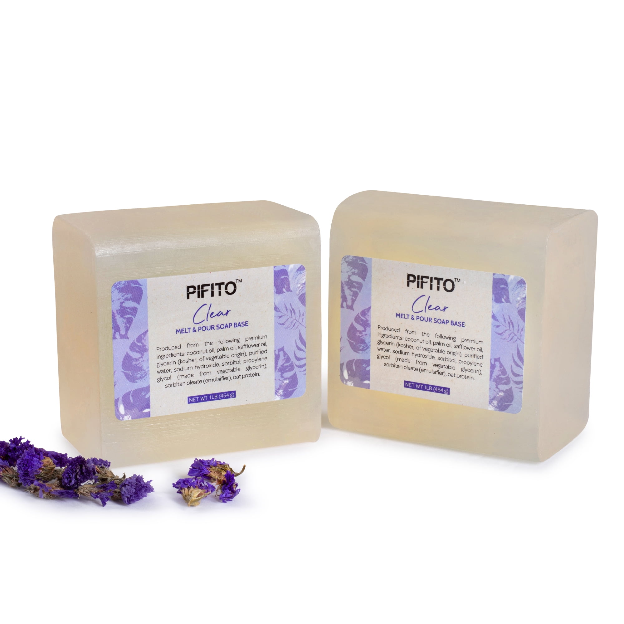 Pifito Aloe Vera Melt and Pour Soap Base (5 lb) │ Bulk Premium 100% Natural  Glycerin Soap Base │ Luxurious Soap Making Supplies