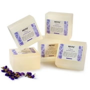 Pifito Clear Melt and Pour Soap Base (5 lb) │ Bulk Premium 100% Natural Glycerin Soap Base │ Luxurious Soap Making Supplies