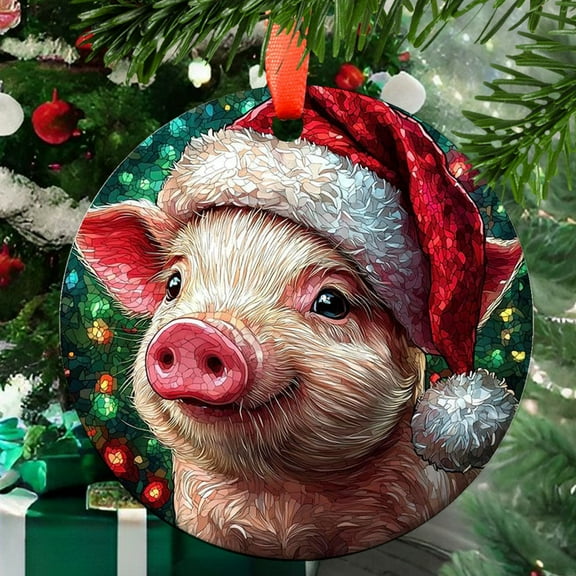 Pig 28 Christmas Ornament, Holiday Tree Ornament, Gift for Mom, Love Day Home Decor, Festival Gift Ornament, Keepsake 2025