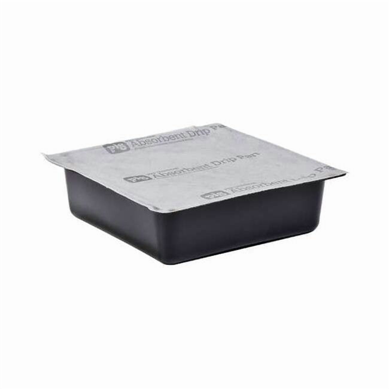 Absorbent Drip Pan, Universal, Black/Gray, 12 PK 2410PP-01