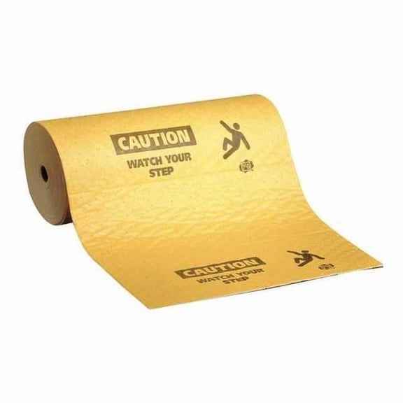 Sorbent Roll, 13 gal, 24 in x 75 ft, Universal, Yellow, Polypropylene MAT607-81