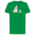 thumbnail image 1 of Pig And Kid Making Cakes Tee Men's -Image by Shutterstock, 1 of 2