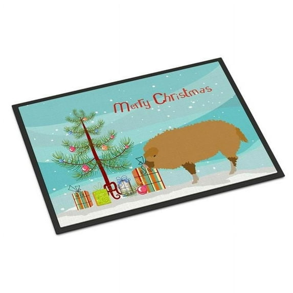 Pig Art Christmas Indoor or Outdoor Mat