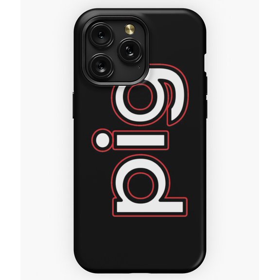 Pig Cute Farm Animal Pork Lover Gift G3528 Phone Case for iPhone17 16 15 14 13 12 11 Pro Max