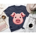 thumbnail image 1 of Pig Face Graphic Shirt – Cute Pig Face Tee for Animal Lovers Sweatshirt All Size S-5XL, 1 of 5