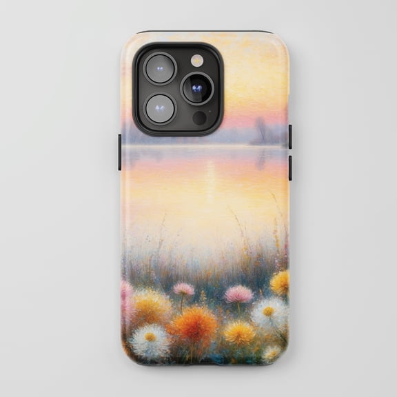 Pig For All iPhone Series Protective Phone Case Cute Watercolor Black Pink