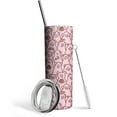thumbnail image 1 of Pig Gifts for Pig Lovers - Pig Tumbler Pig Cup with Lid and Straw - 20 Oz Stainless Steel Insulated Water Bottle - Birthday Christmas Gift, 1 of 7