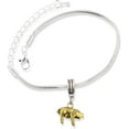 thumbnail image 1 of Pig Gold Snake Chain Charm Bracelet, 1 of 9