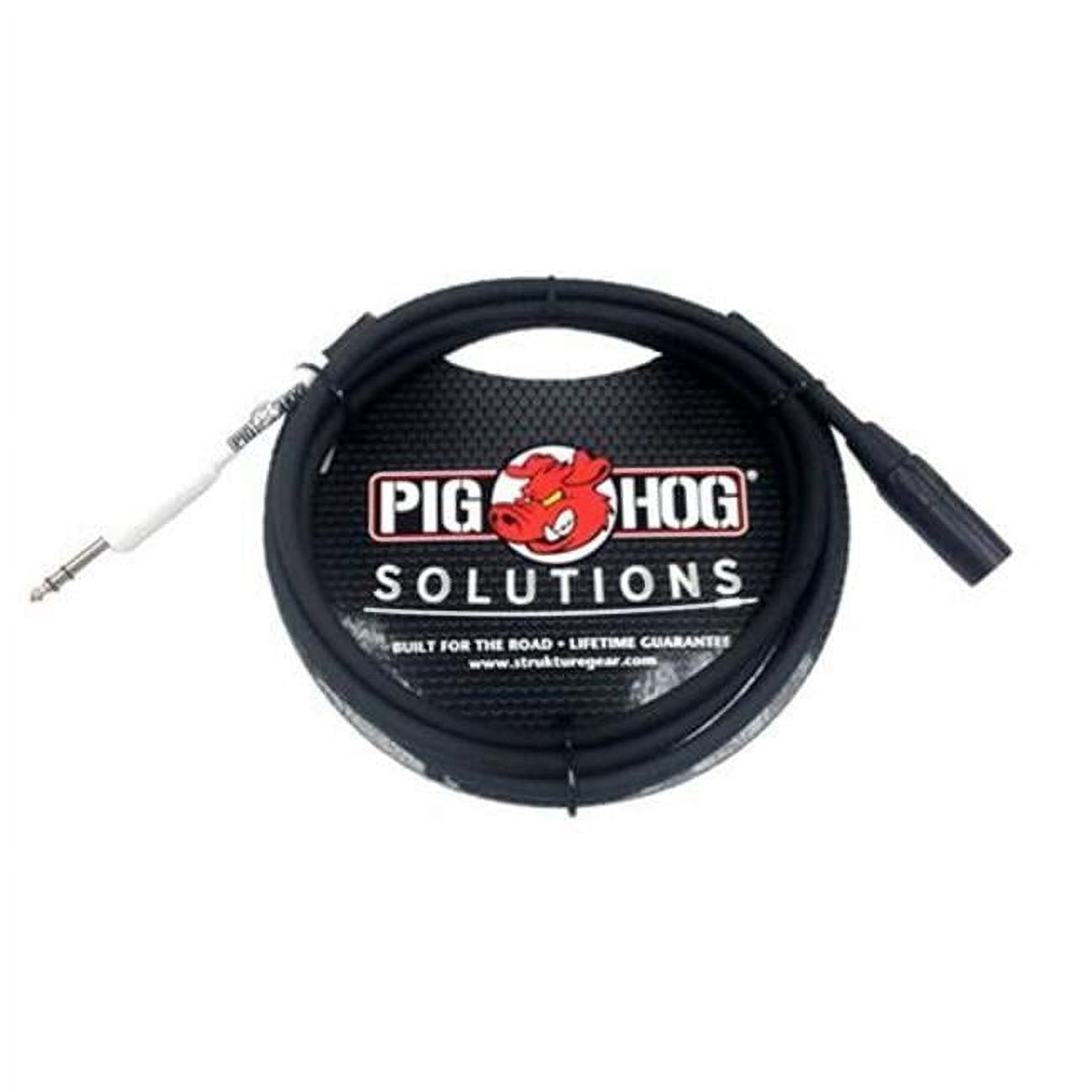 Pig Hog  6 ft. XLR Male Connector to 0.25 in. TRS Cable