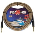 thumbnail image 1 of Pig Hog PCH10TBR Vintage Woven Straight to Straight Instrument Cable - Tuscan Brown - 10 ft., 1 of 1