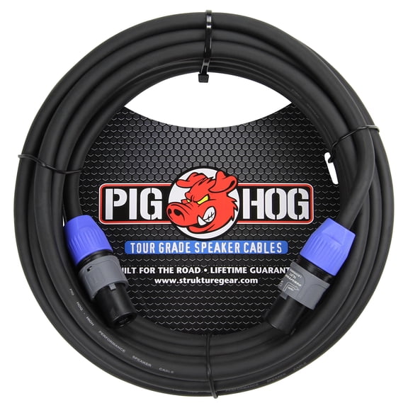 Pig Hog PHSC25SPK 25ft Speaker Cable