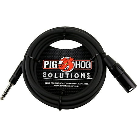 Pig Hog Solutions Balanced Cable, 1/4 in. to XLR - 5 ft.