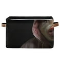 thumbnail image 1 of Pig Hoodie Storage Bins Baskets With Handles Storage Box Clothes Organizer Organization Toys, 1 of 7