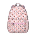 thumbnail image 1 of Pig Inspired Bookbag - Durable Backpack for College & Work, Waterproof & Lightweight, Multiple Compartments, Pig Print for Style & Personality, 1 of 6