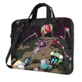 thumbnail image 1 of Pig Invader Zim Laptop Bag Shoulder Portable Laptop Case Sleeve Chromebook Notebook Messenger Briefcase Adjustable Handbag For Women & Men, 1 of 8