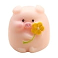 thumbnail image 1 of Pig Miniature Figurines, Micro Landscape Small Piggy Desktop Ornaments, Adorable Resin Animal Sculpture for Terrarium Decor and Fairy Garden Accessories, 1 of 4