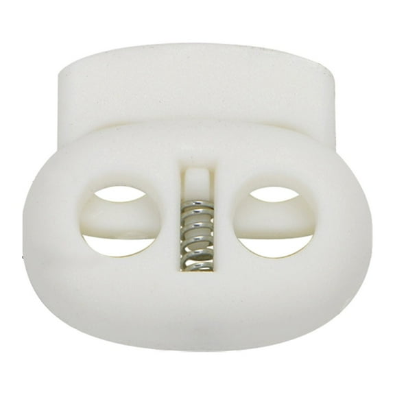Pig Nose Button 50PCS Plastic Rope Lock Stop Toggle Clamp Holders Lock Ends Cord Stoppers DIY Apparel Sewing Supplies Tools