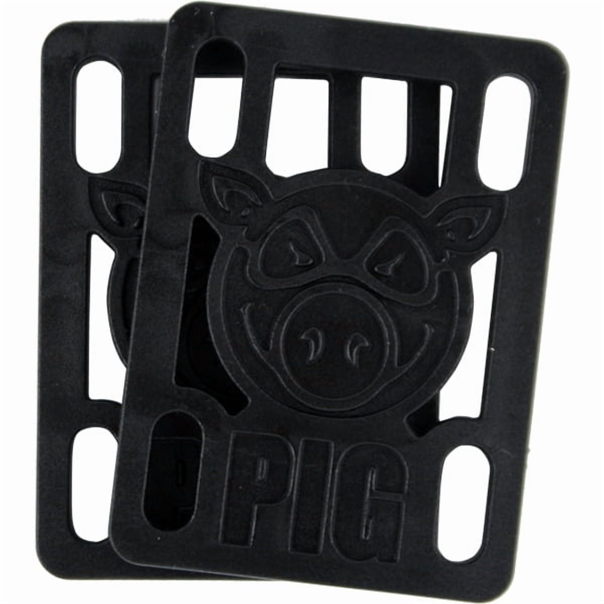 Pig Piles 1/2 Inch Hard Risers Black Single Set - Walmart.com